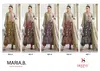 Maria B Premium Embroidered E To I By Deepsy Chiffon Dupatta Pakistani Suits Online Wholesale 